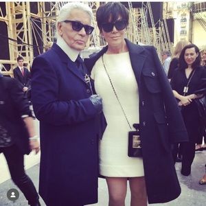 Black and gold enamel shoulder bag